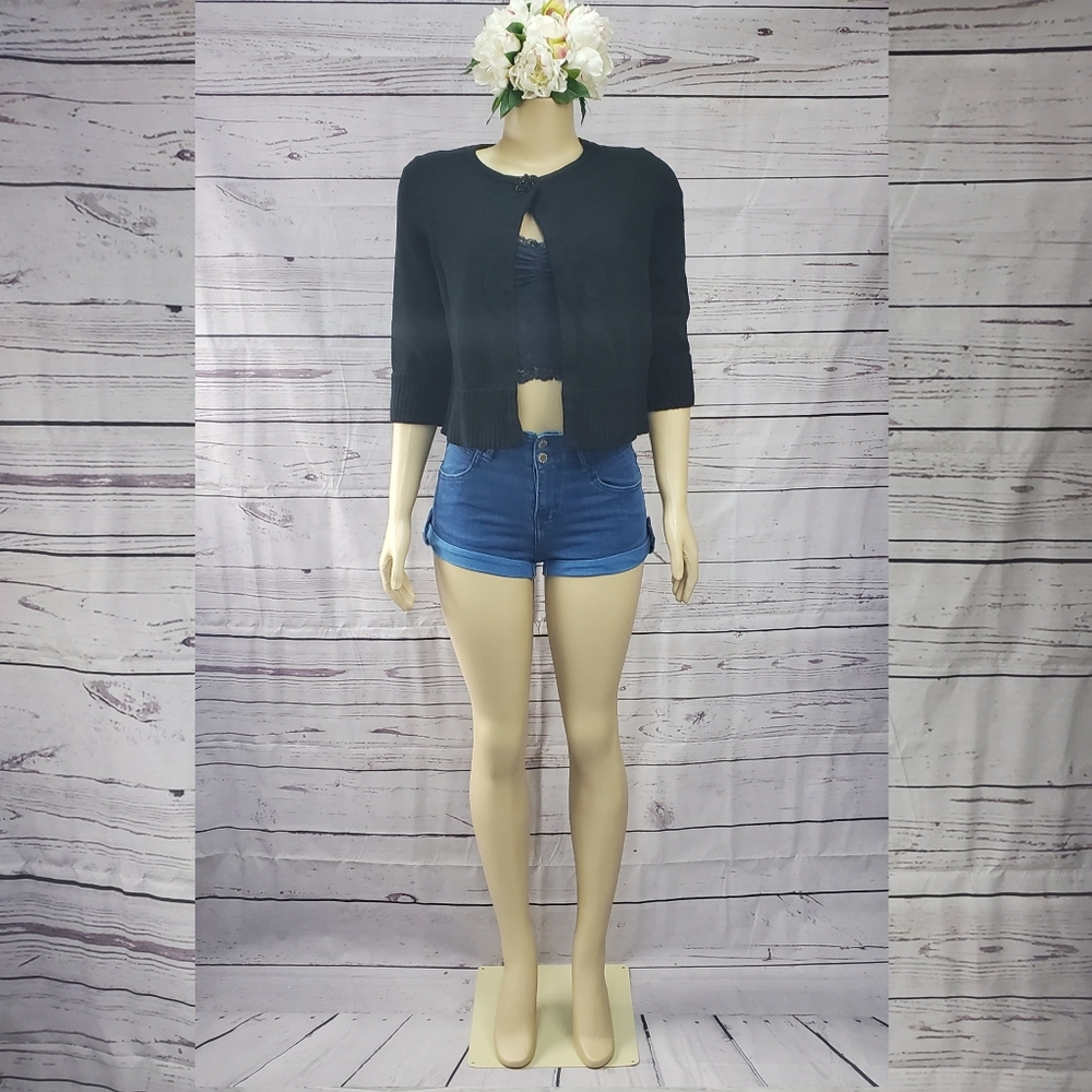 jones new york signature black small cape blazer ( 5 for $20 ) - Picture 2 of 9